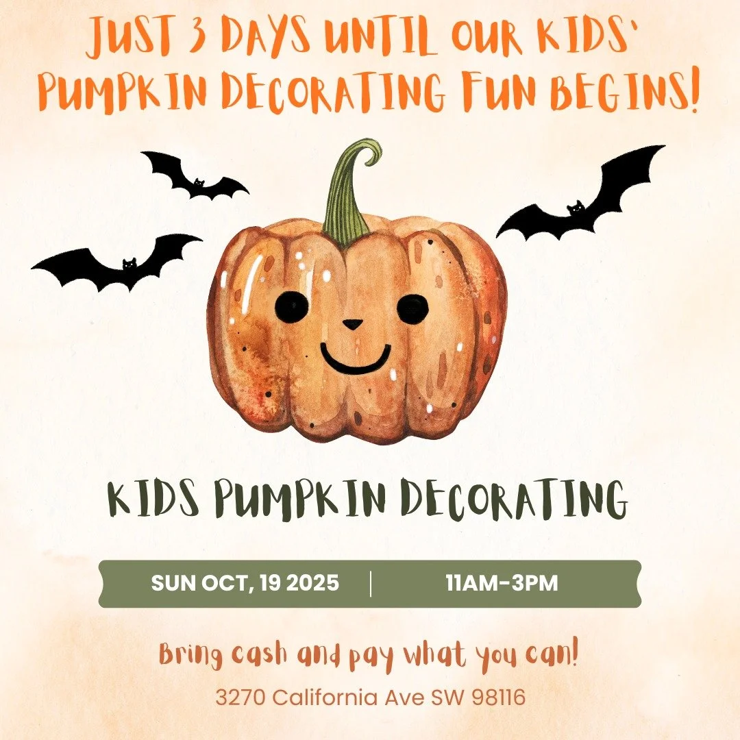 🎨🎃 Only 3 DAYS until painty hands + pumpkin magic!
We&rsquo;ll have the pumpkins + supplies ready &mdash; you just bring the kiddos (and a little cash for our pay-what-you-can setup). 🍂✨
See you soon for the cutest fall fun around! 💛
#PumpkinPart