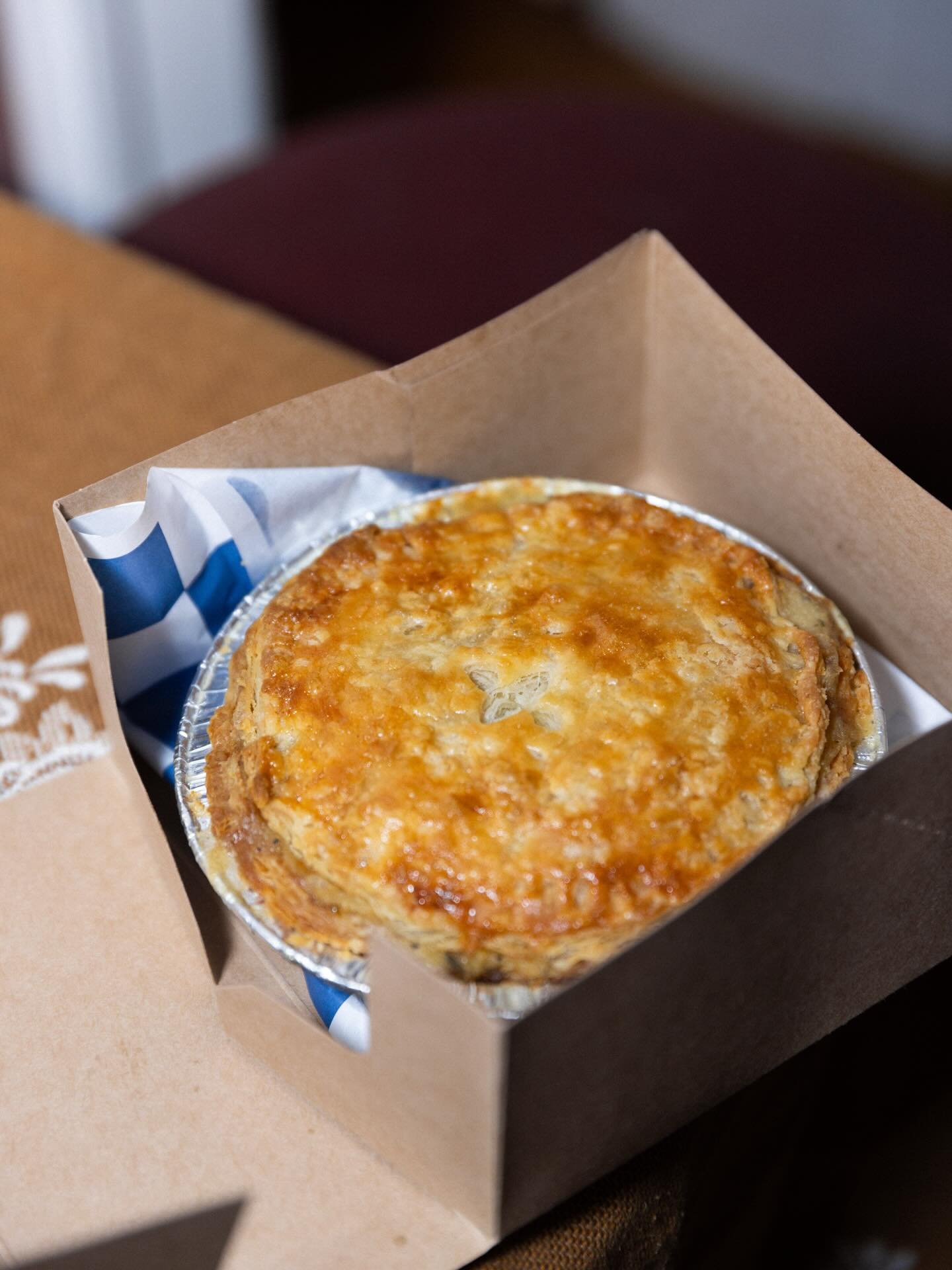 INTRODUCING : &lsquo;Thistle&rsquo;s Winter Savory Pie Series&rsquo; 

Every Saturday for the next 3 months we&rsquo;ll have a savory pie available for Pre order/walk ins! 

new flavor every week- 2 sizes available! 

This here is our 5 in pie. It se