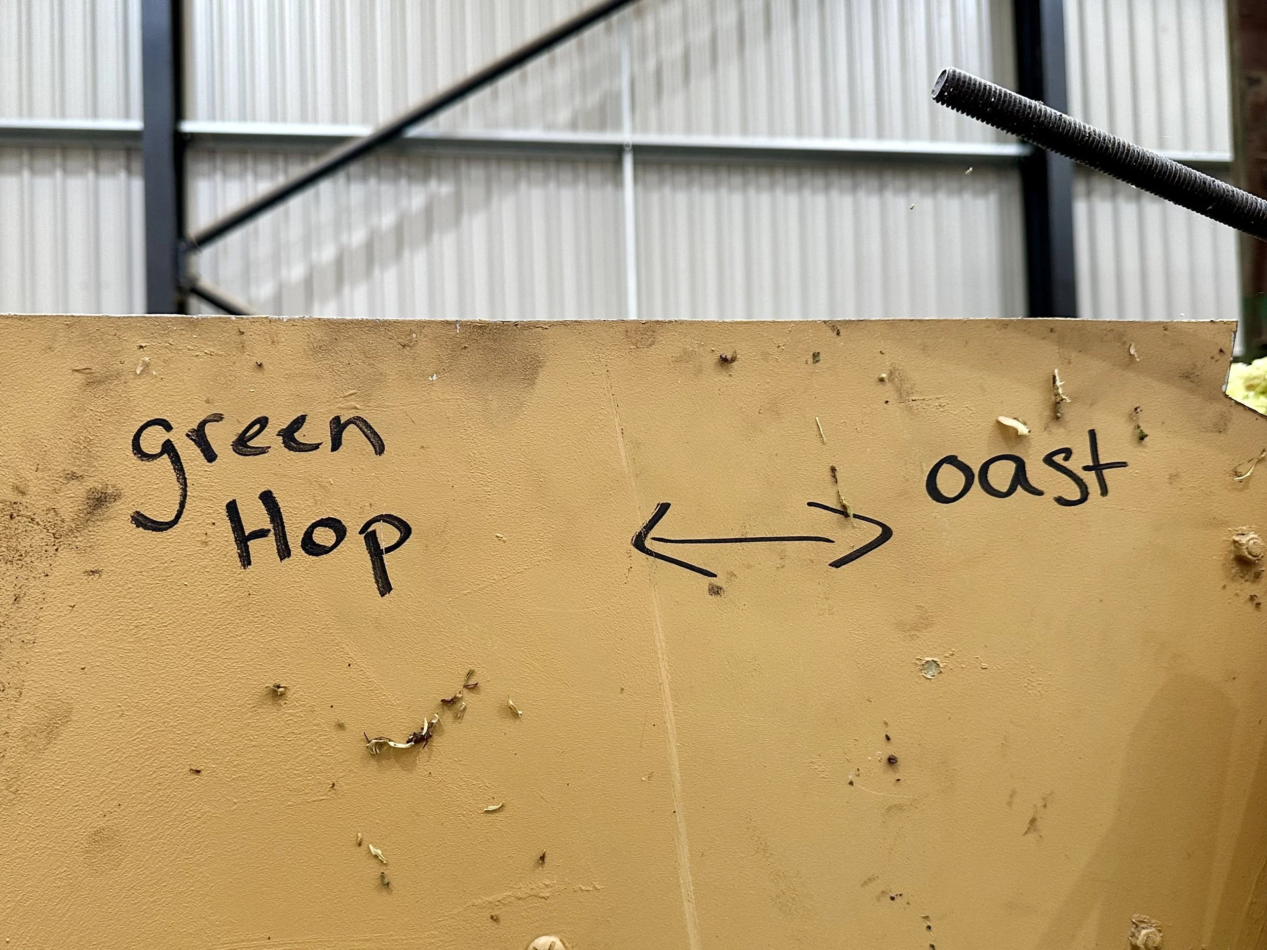 Part of the Bruff hop picking machine