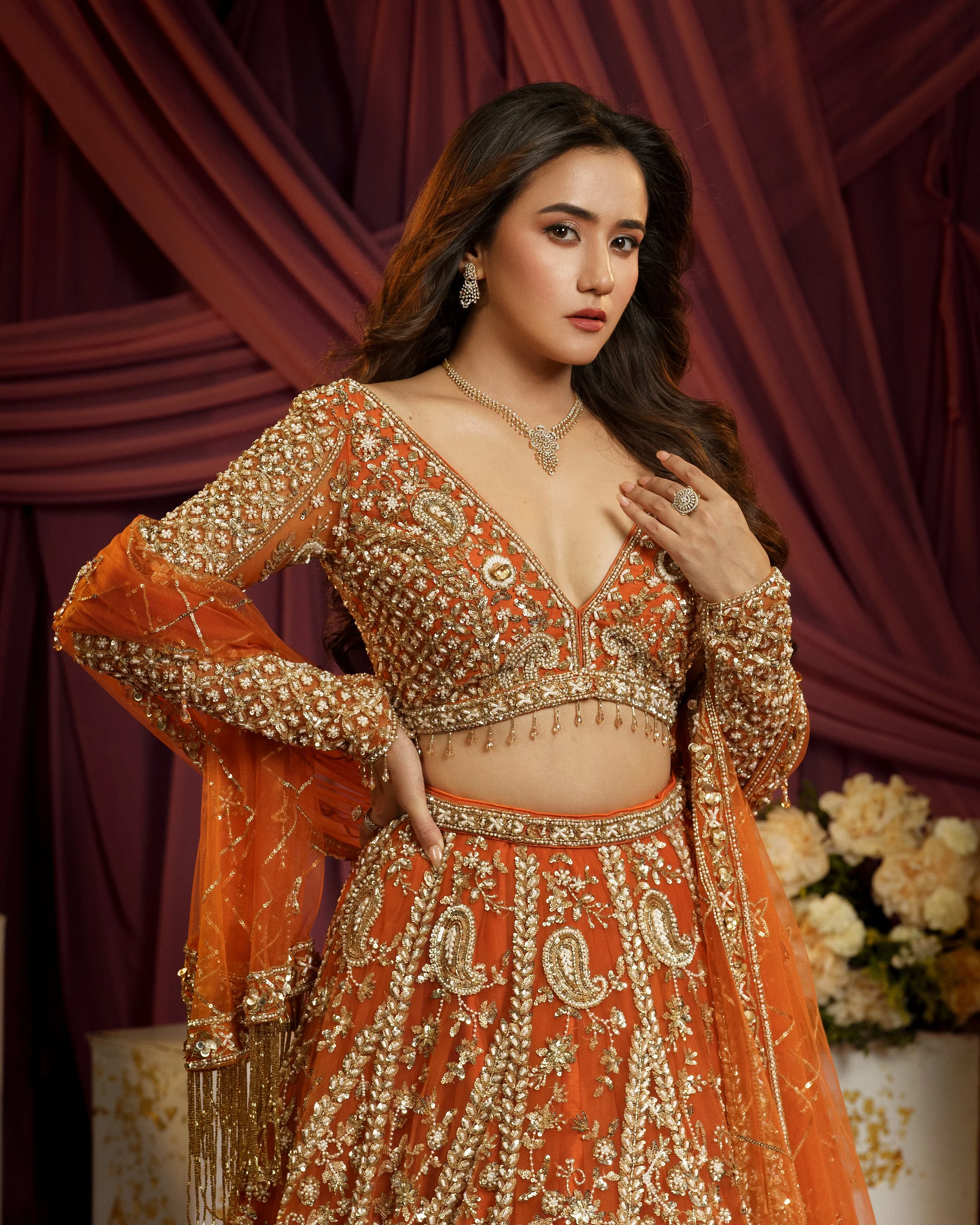 Swastima lehenga