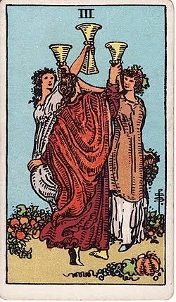 New Moon Cancer: 3 of Cups