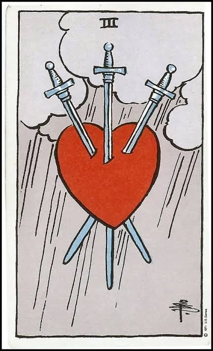 New Moon Libra: 3 of Swords