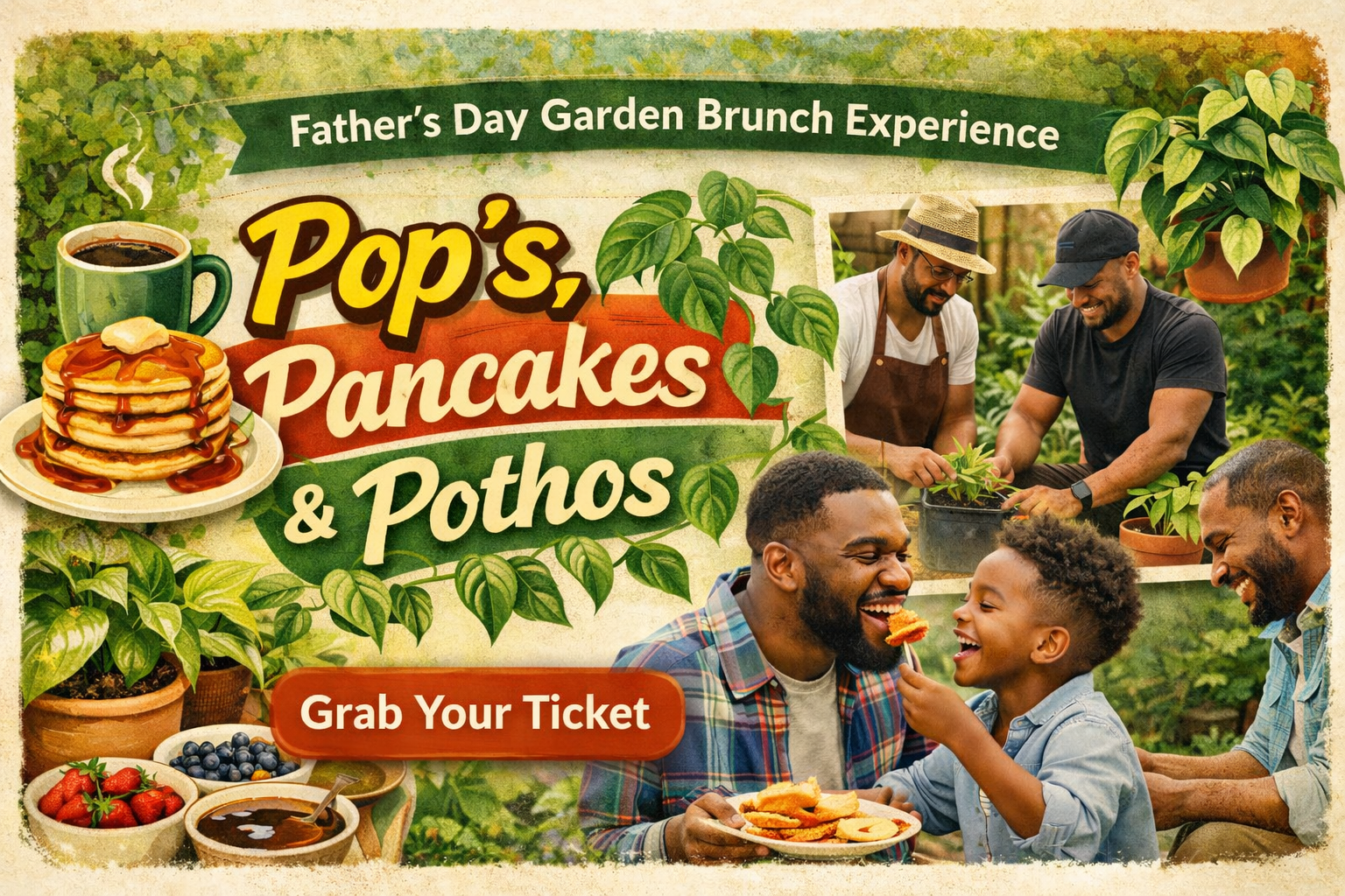 Pop's, Pancakes, & Pothos