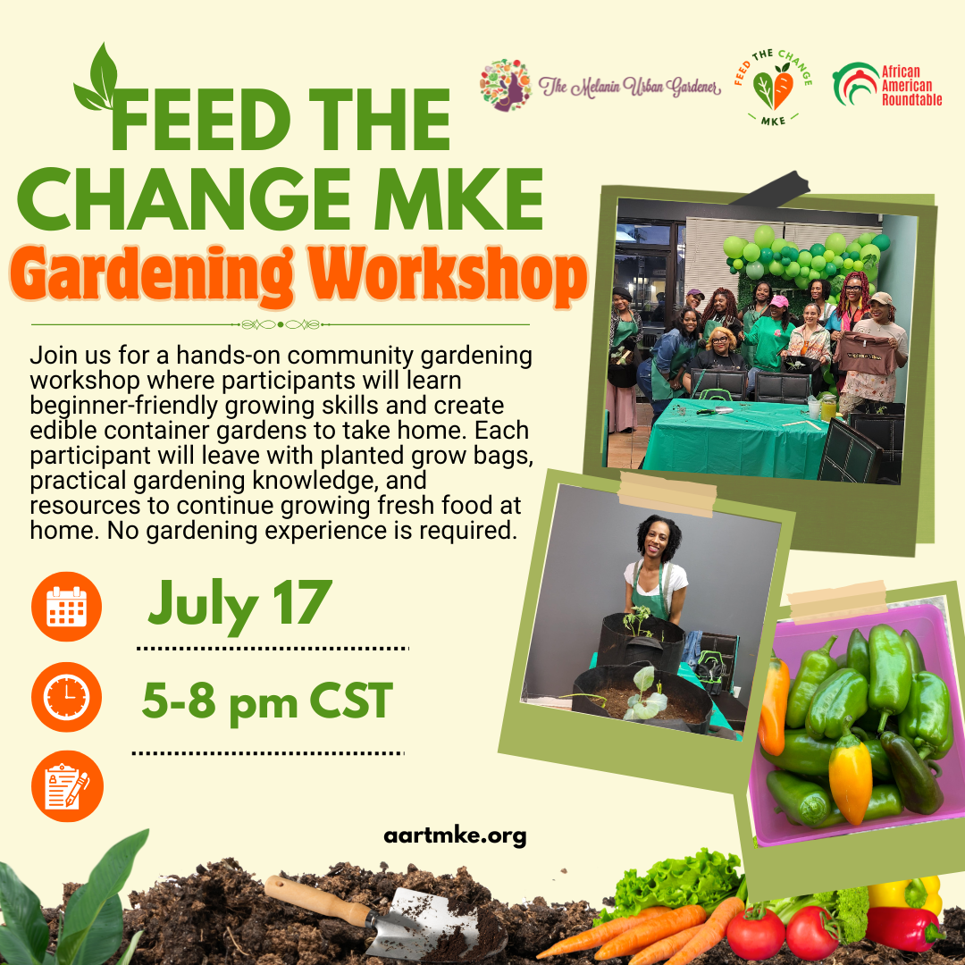 Feed the Change MKE Gardening Workshop 