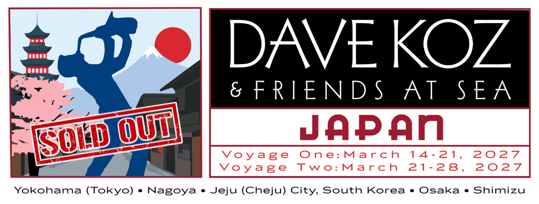 2027 Dave Koz Cruise logo