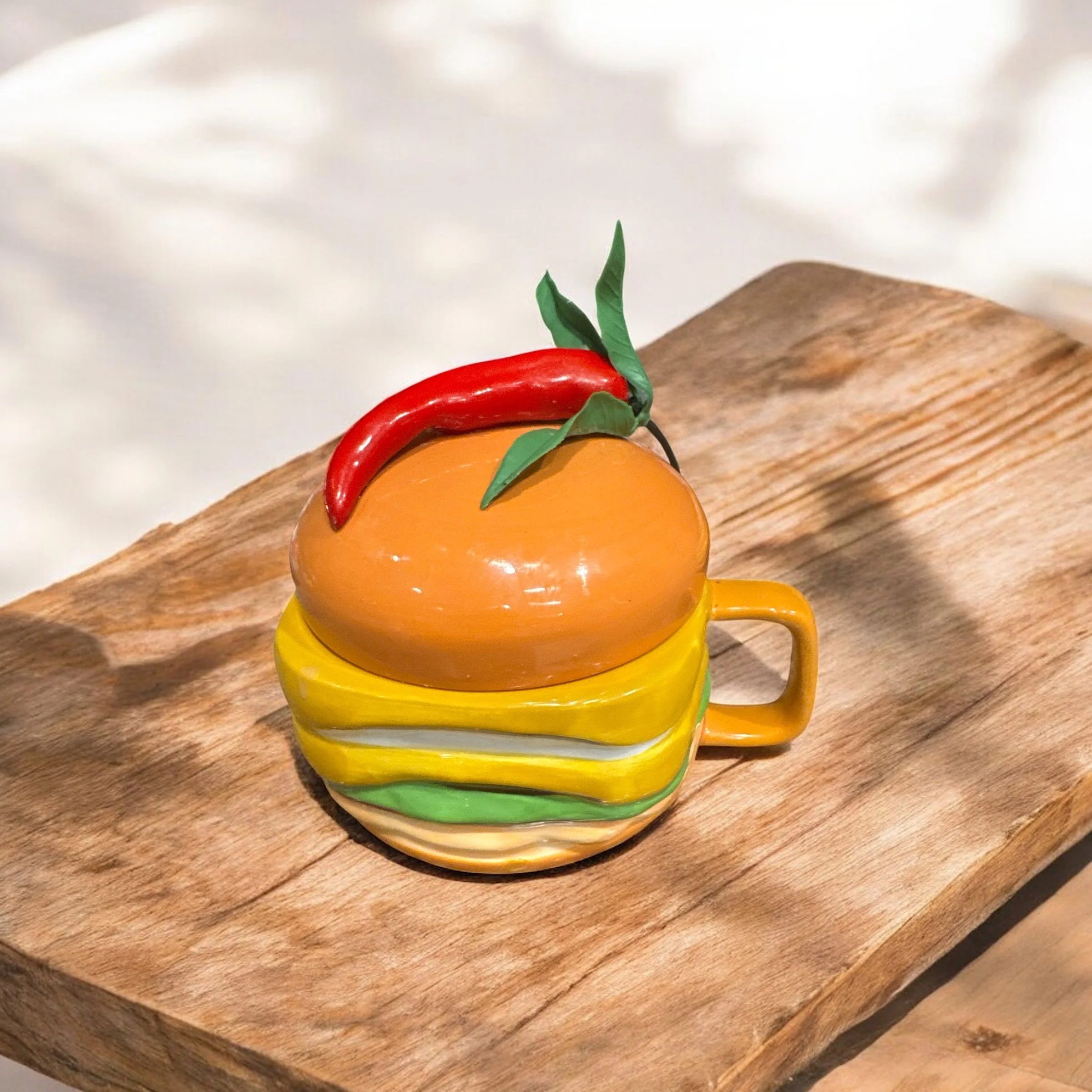 717  Hunger for something different, have a hamburger.