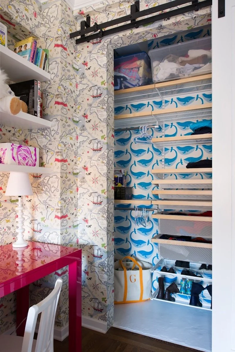 Custom kid's room storage in New York | Style and Space Interiors