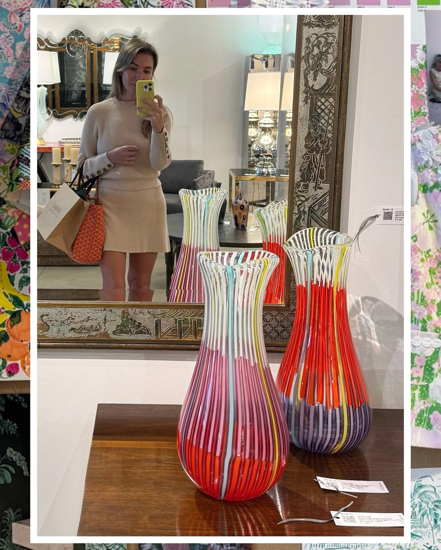 I recently had the pleasure of exploring the @lillypulitzer archive on display at 200 Lexington, and I can&rsquo;t stop thinking about how much it inspires interior design! 
 
For anyone who knows my work, you know I&rsquo;m drawn to color, pattern, 