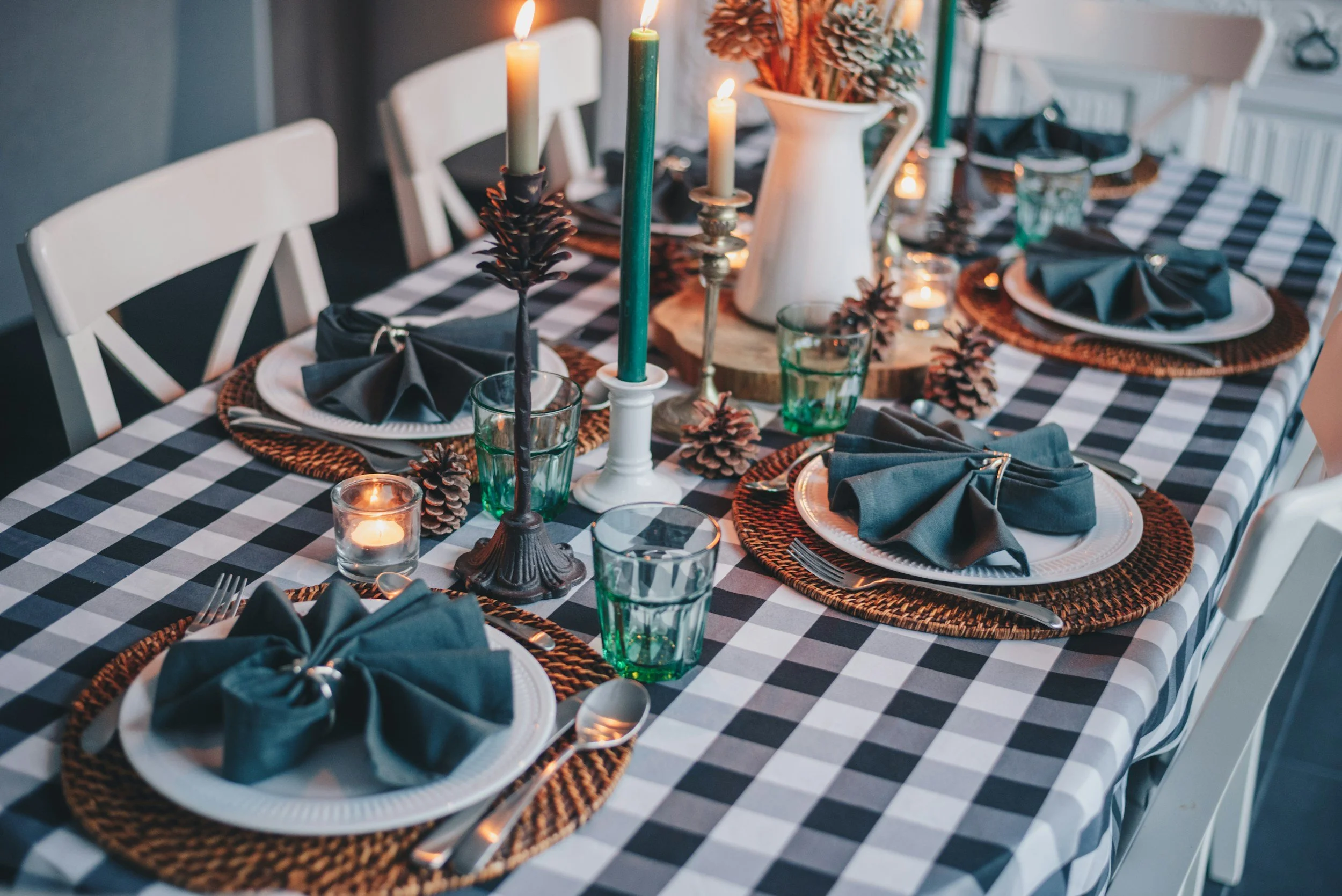 A Thoughtfully-Modern Thanksgiving Tablescape (That Feels Like You)