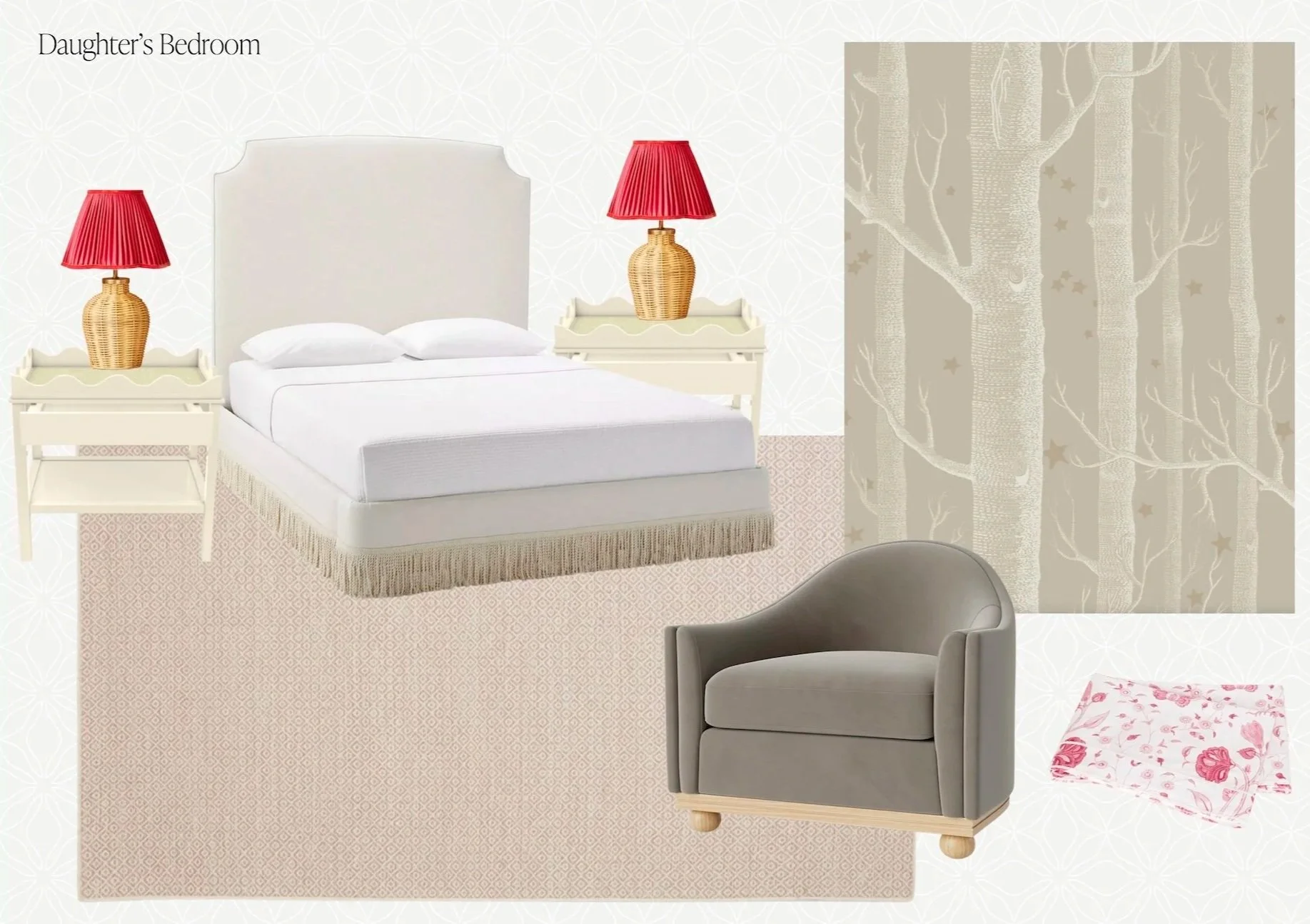 Custom bedroom design in a family home | Style and Space Interiors, New York