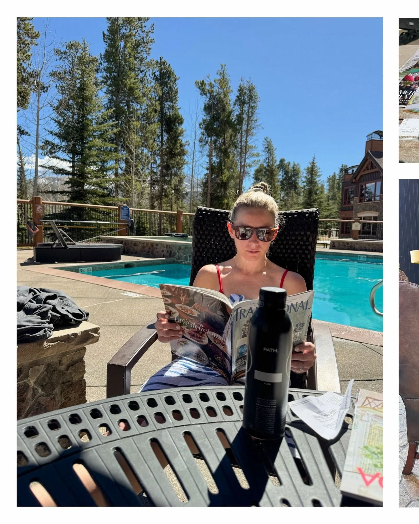 A little spring break reset, and a reminder of why I care so much about interior design: 

We spent a couple of weeks in Colorado for spring break as a full family - three generations, different rhythms, different needs, all sharing space. And somewh