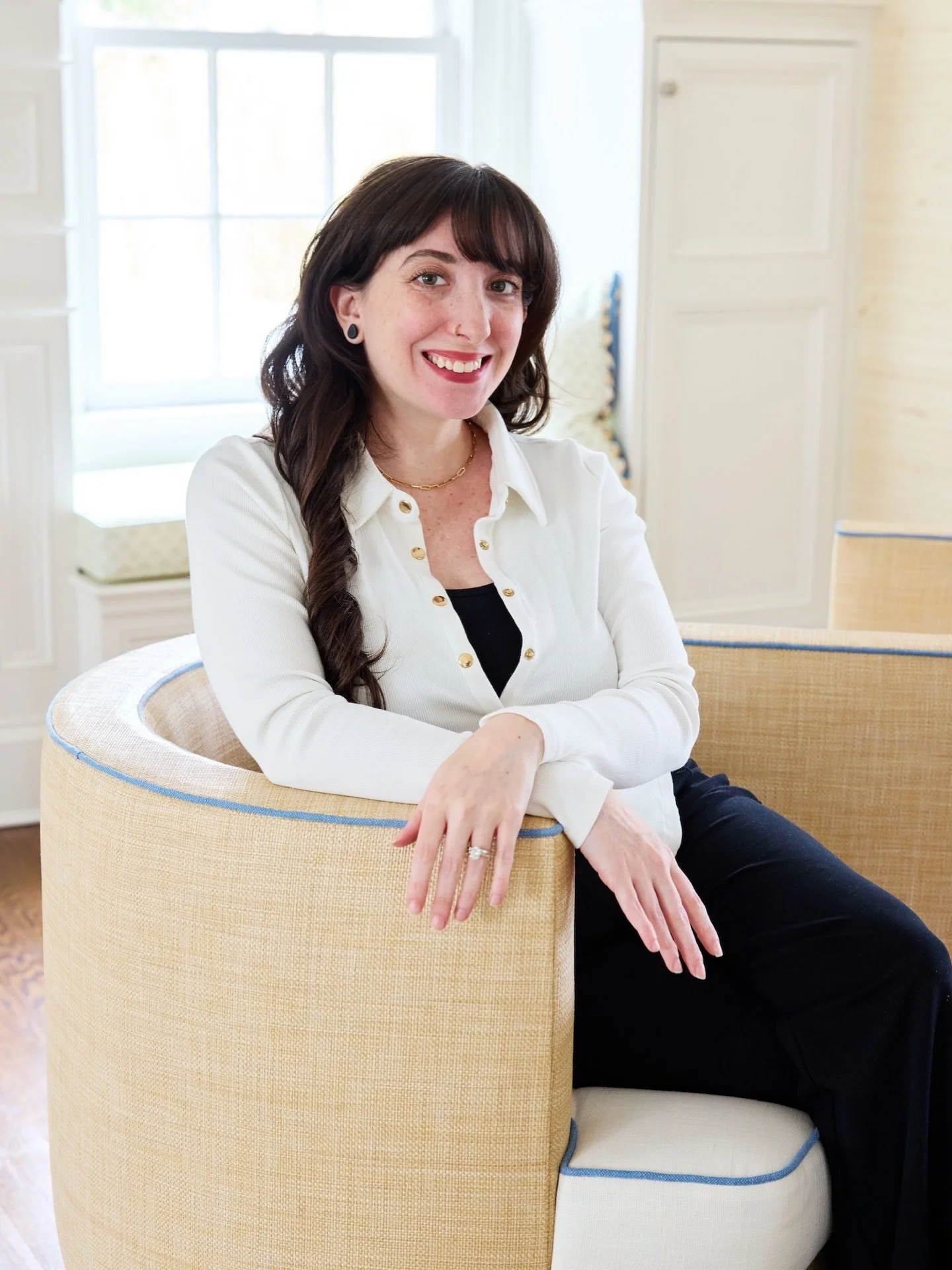 Meet Eileen, our Junior Interior Designer!
 
A little over a month ago, we welcomed Eileen to the Style and Space team. She supports every phase of the design process, from initial concepts through installation. 

Eileen also assists with sourcing, s