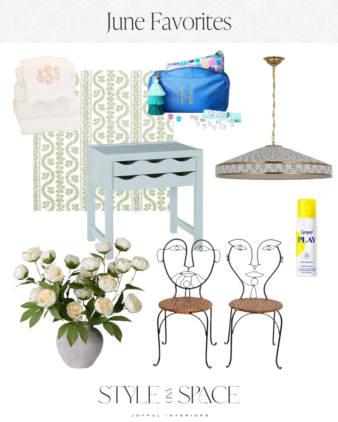 June 2026 favorite finds for the home, for the weekend, and for the skin | Kelsey Peterson | Style and Space Interiors NY