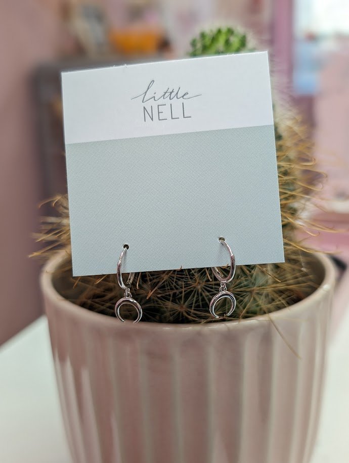 Little Nell - Horn Crescent Hoops