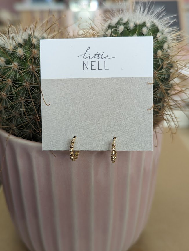 Little Nell - Hinge Bubble Hoops