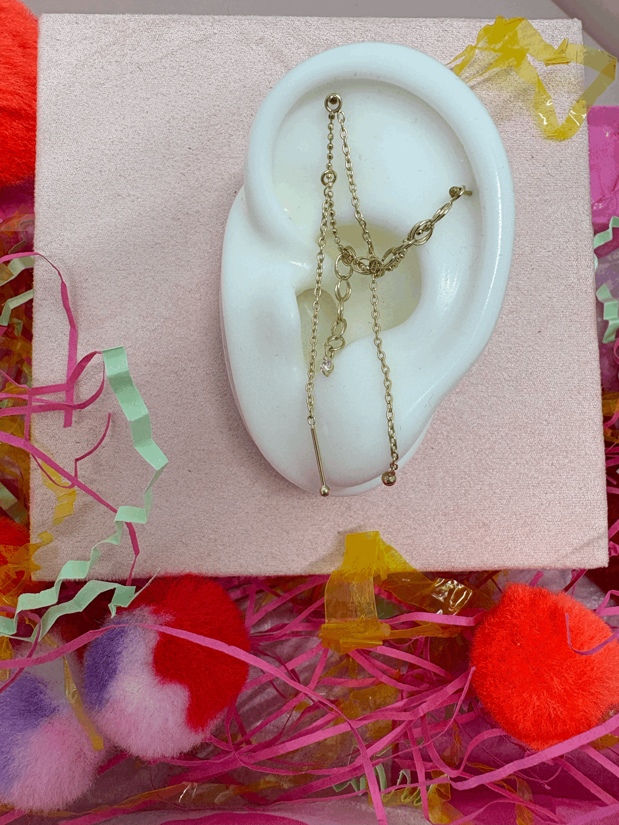 Pupil Hall Nest Lynx 14 Carat Yellow Gold