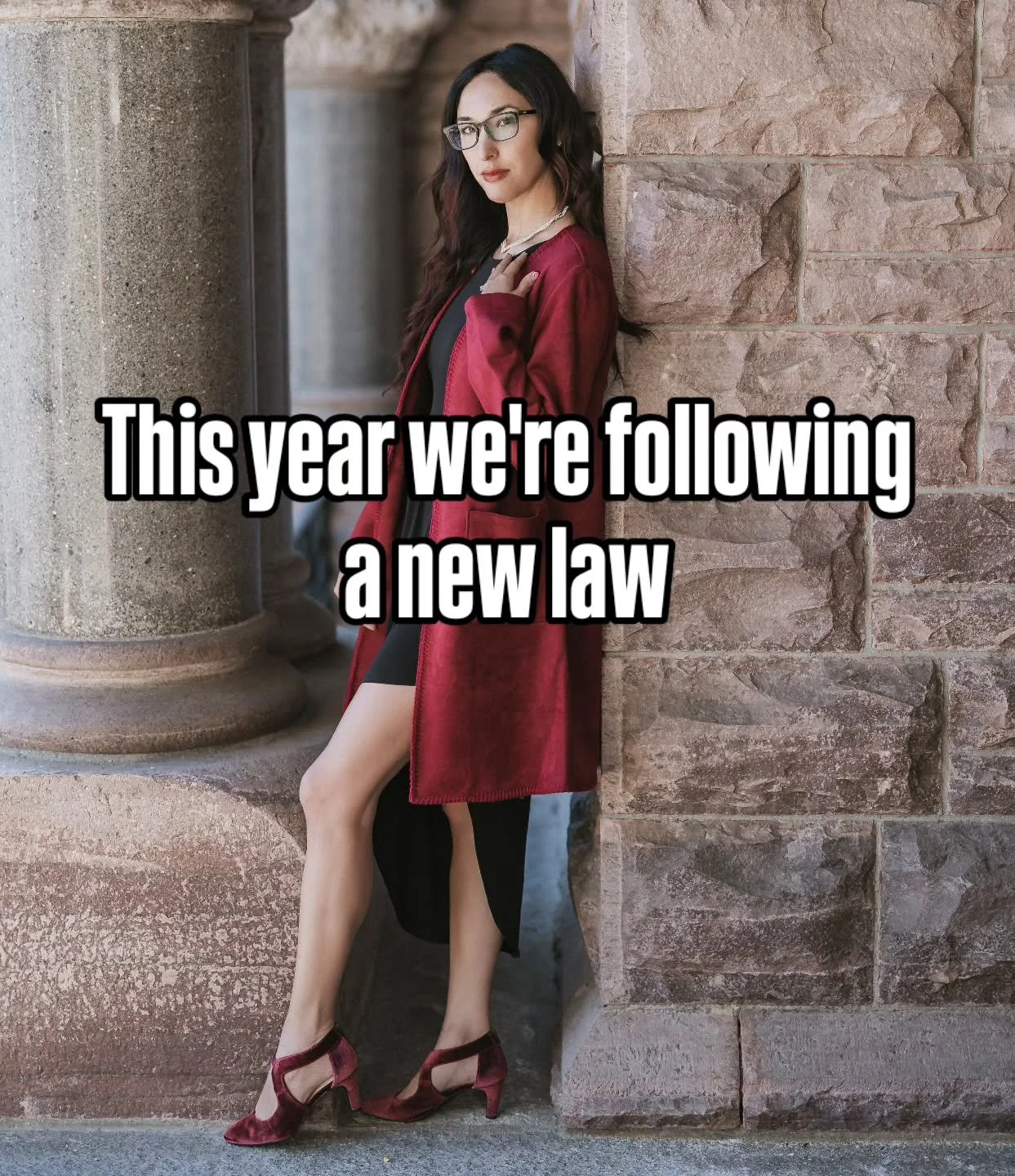 I&rsquo;m following a new law. And my girls are coming with me. 
Not just the universal kind.
Not just the spiritual kind.
The CEO kind.

✨ The Law of My Paradigm. ✨

The version of you that you're becoming?
She doesn&rsquo;t negotiate with her desir