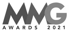 MMG Awards 2021 logo in black and gray