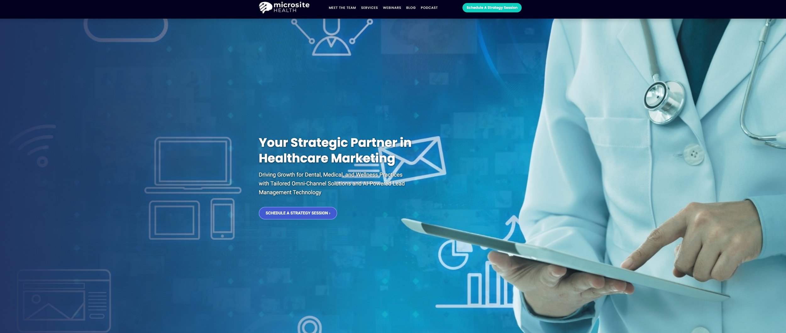 Microsite Website Banner