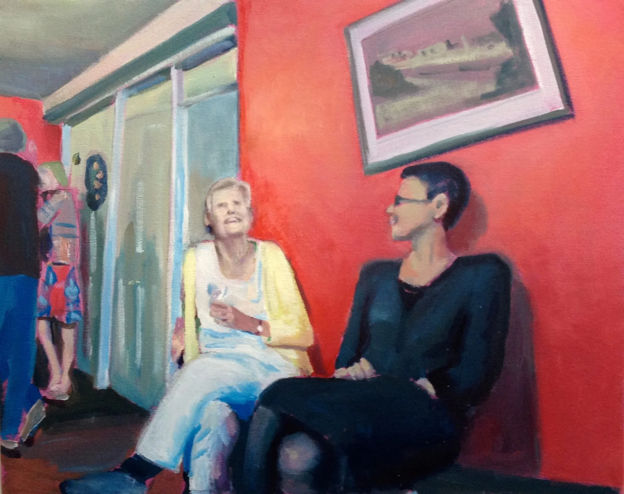 Belinda's drink 500mm x 400mm Oil on canvas.jpg