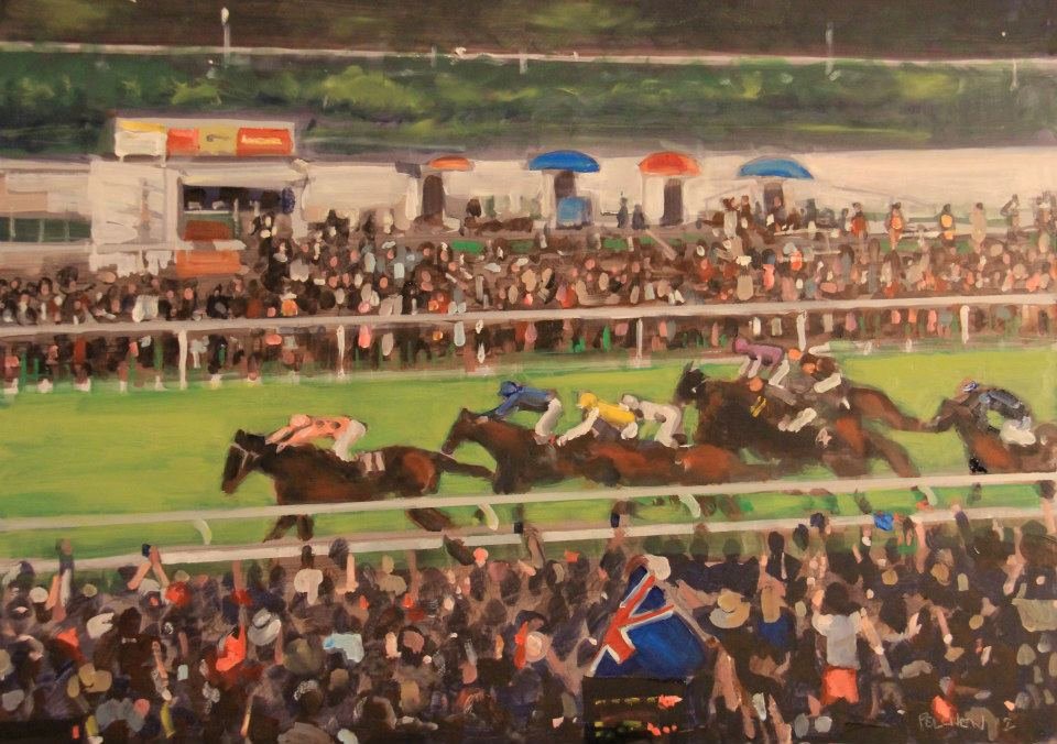 150m out Black Caviar Oil on Canvas.jpg