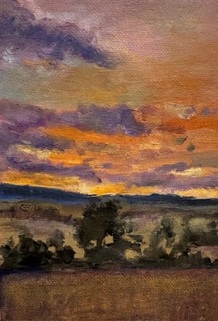 Good morning Strath Creek Oil On Canvas