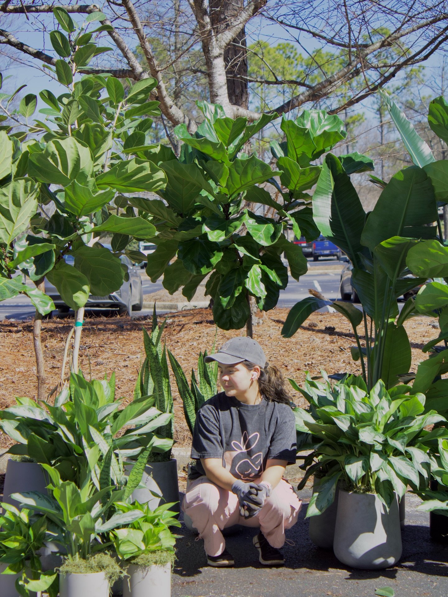 Some shots from yesterday&rsquo;s install 🪴✨ bittersweet weekend over here. 

We woke up Saturday morning ready for an important day, only to find our work truck had been vandalized overnight and all our tools were stolen. As a small business, losse