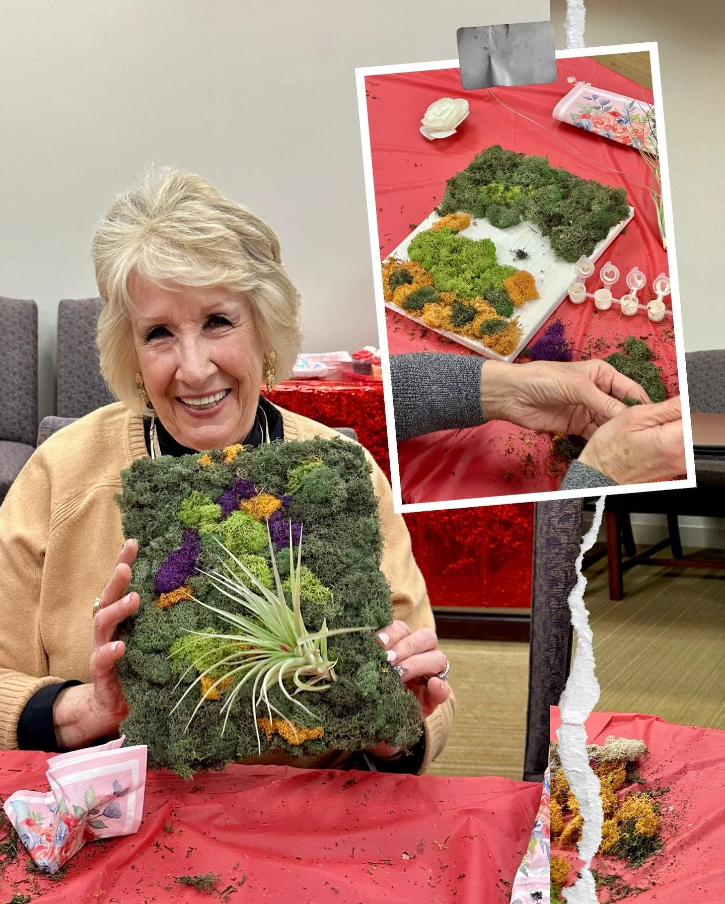 💕 Happy Valentine&rsquo;s Day everyone 💕
The sweetest reminder to celebrate romantic love, self-love, and the beautiful friendships that hold us together💌✨

We shared such a special Air Plant Framing Workshop, surrounded by incredible women, heart