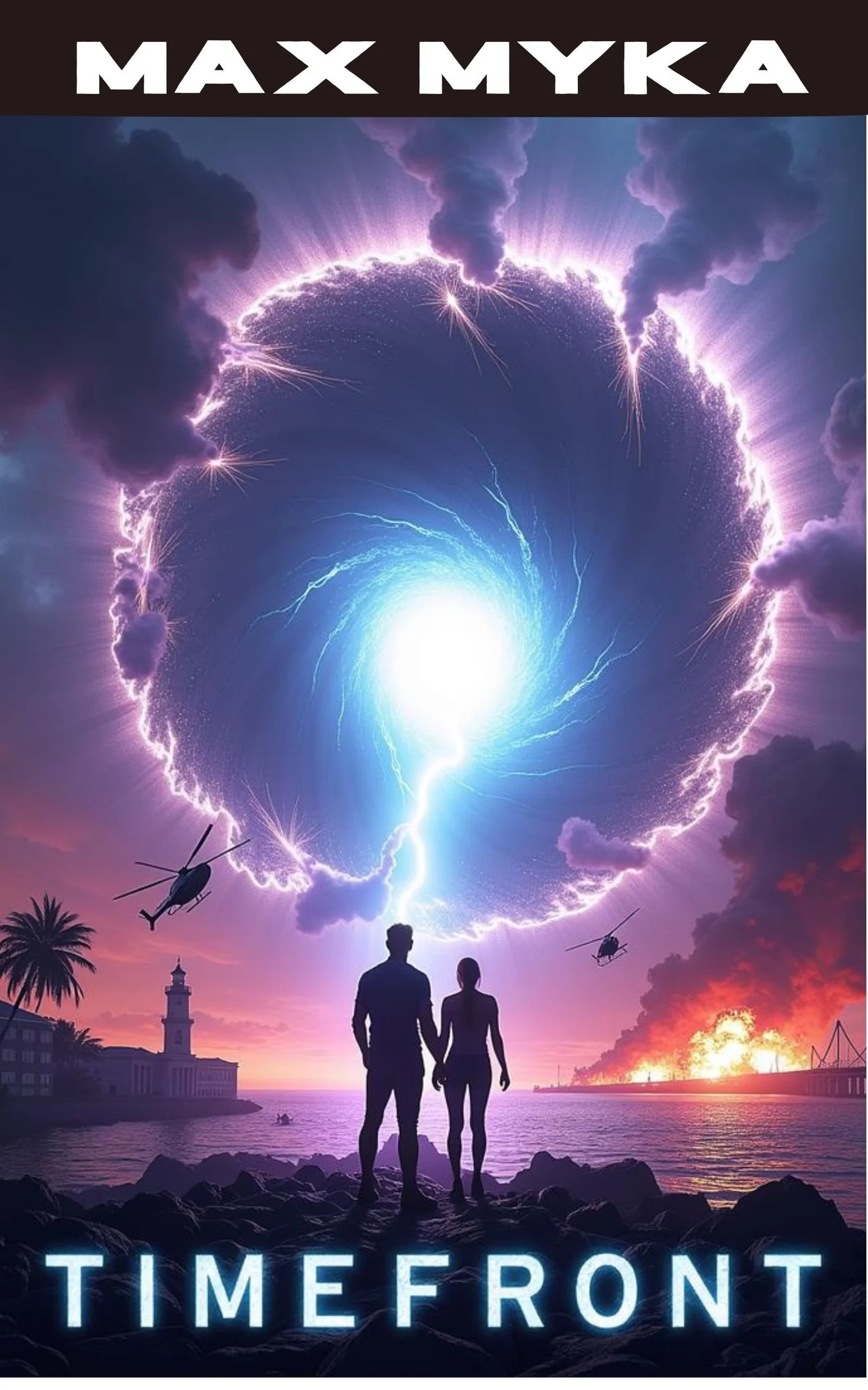 In Timefront, the third book in the Tides of Time series, Pensacola, Florida, becomes the epicenter of a global crisis as a mysterious rift capable of manipulating time threatens to fracture reality. Physicist Ivan Invest, who first discovered the an
