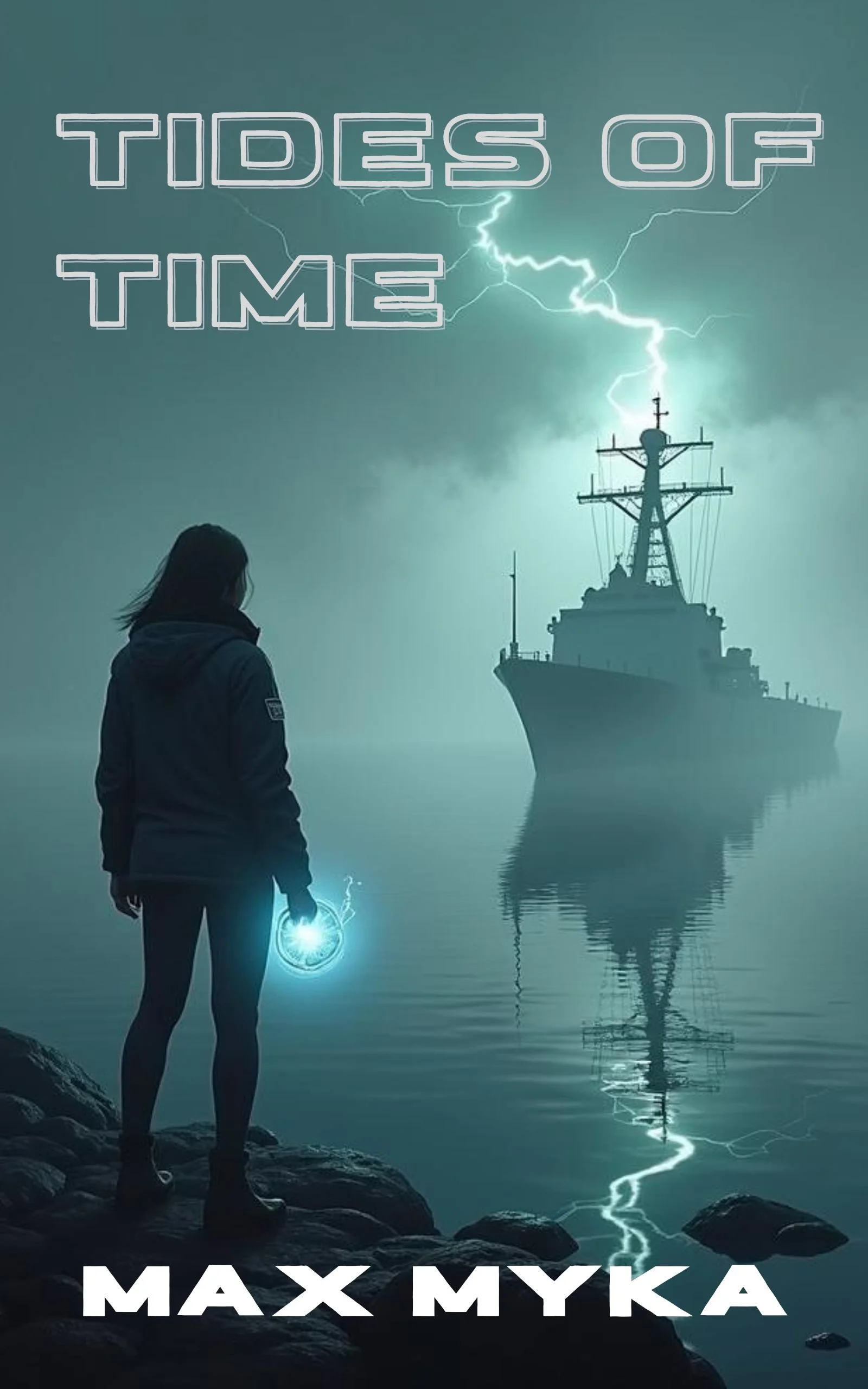 Tides of Time (Book 1 of the Tides of Time Series)
By Max Myka

When Katrina Kent discovers a mysterious artifact washed ashore near Echo Bay, her quiet life in Pensacola is shattered. The strange object triggers vivid visions of a Navy destroyer los
