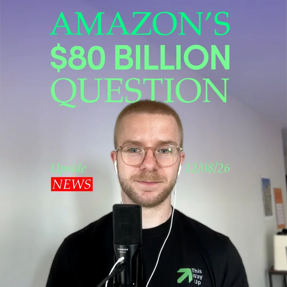 AI Shopping Agents vs Amazon's $80 Billion Ad Machine | Upside News