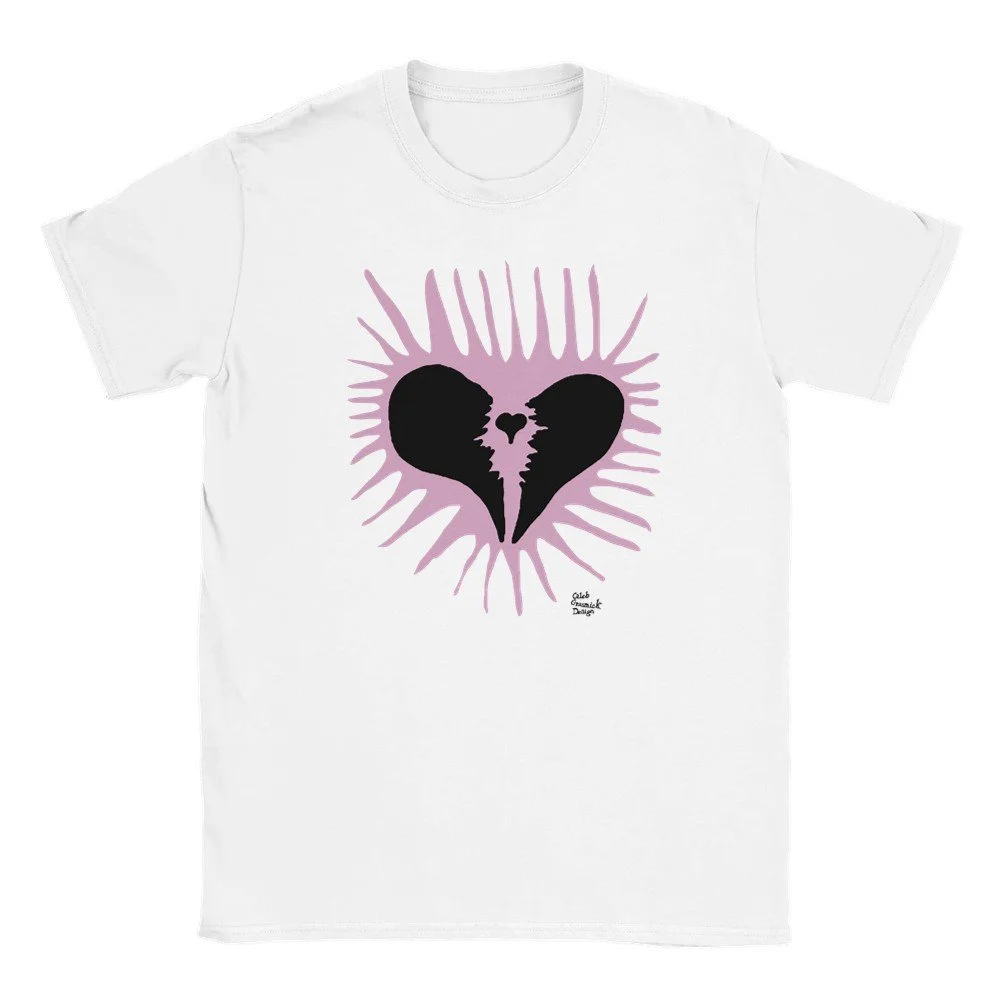 Pink Spike Heart Shirt