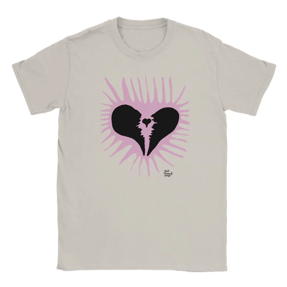 Pink Spike Heart Shirt