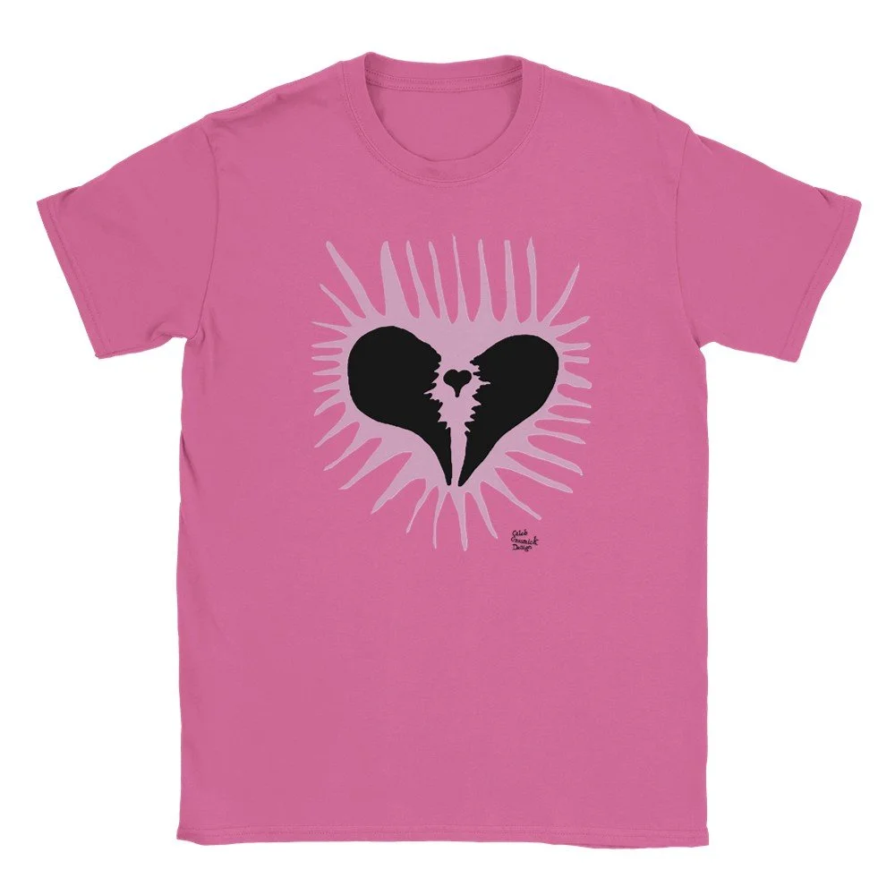Pink Spike Heart Shirt