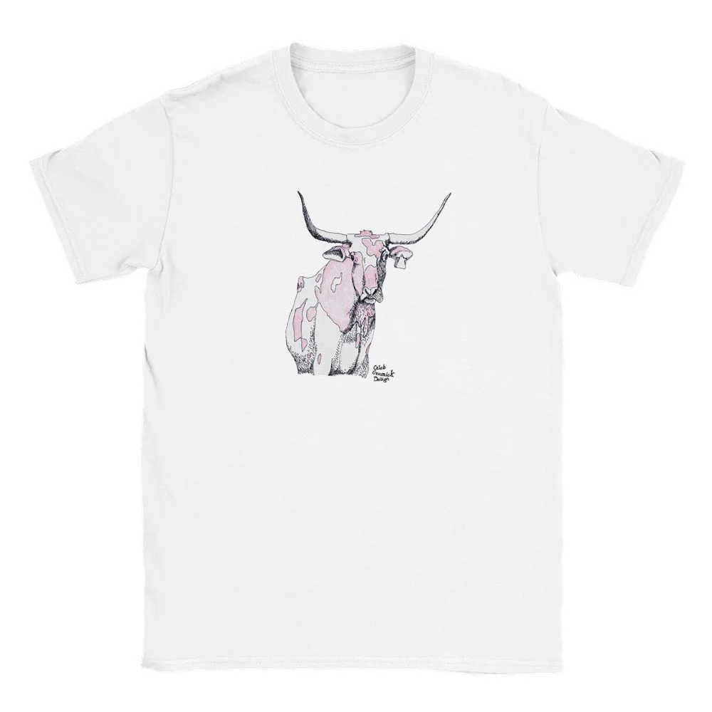 Pink Longhorn Shirt