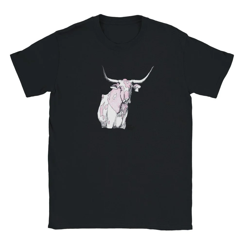 Pink Longhorn Shirt