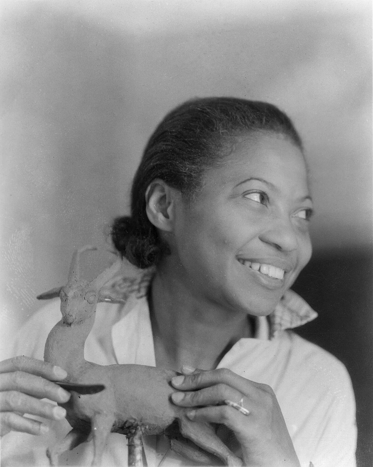 Augusta Savage (born Augusta Christine Fells; February 29, 1892 &ndash; March 27, 1962) was an American sculptor associated with the Harlem Renaissance. She was also a teacher whose studio was important to the careers of a generation of artists who w
