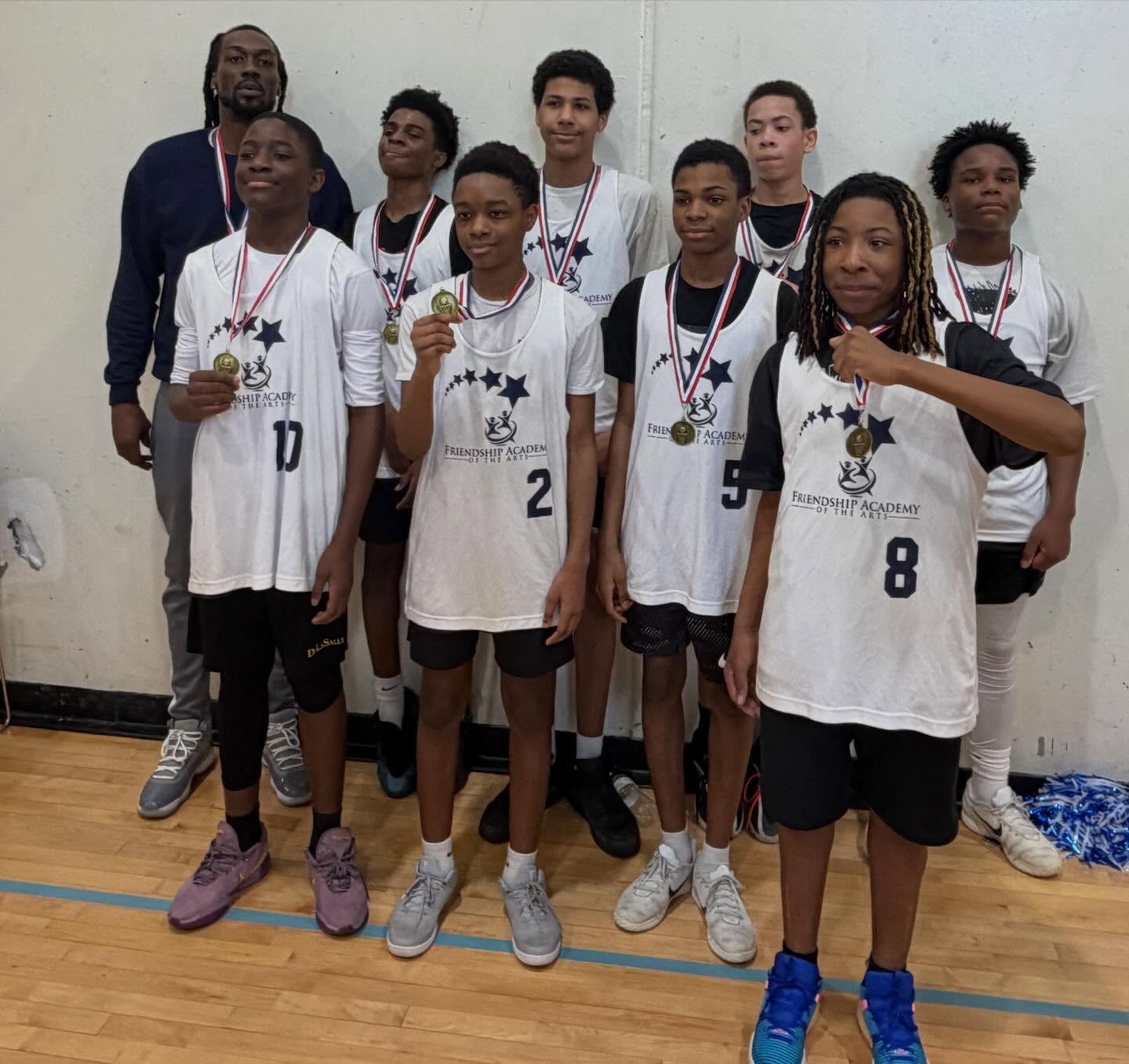 In our first year of basketball and cheerleading our STARS are champions!! Thanks to all the players, cheerleaders, coaches, parents, staff and community!! STAR champions🏅🥇⭐️💫✨