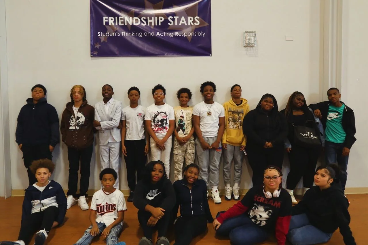 Our 7th grade scholars are ready for picture day! Visit www.friendshipacademy.org to enroll for the 2026-27 school year! #25yearsoffriendship #friendshipacademyofthearts #pictureday