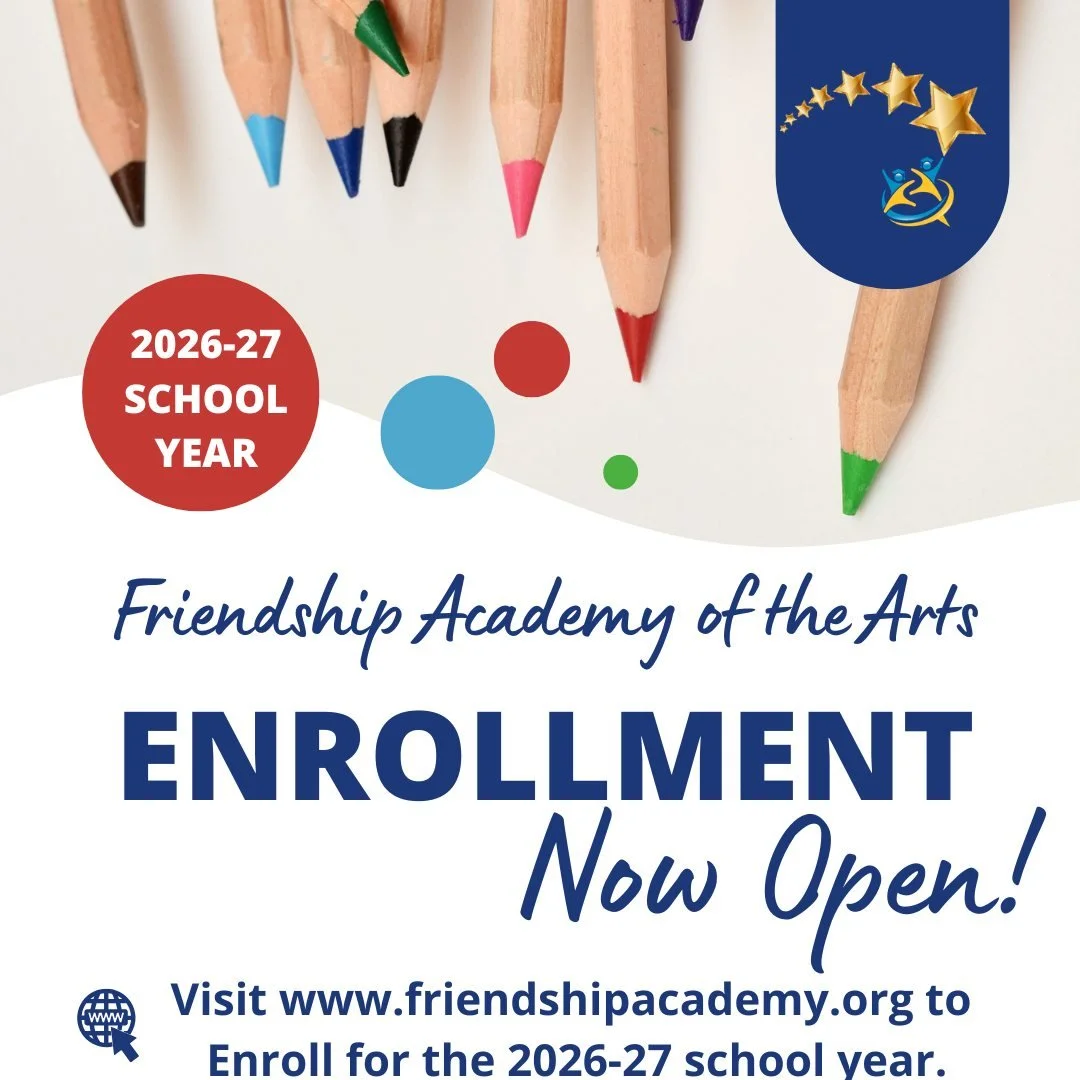 At Friendship Academy of the Arts, we don&rsquo;t just educate students&mdash;we develop confident, competent, and creative citizens ready to thrive in school and in life.

✨ Why Choose Friendship Academy of the Arts?
&bull; Arts-integrated learning 