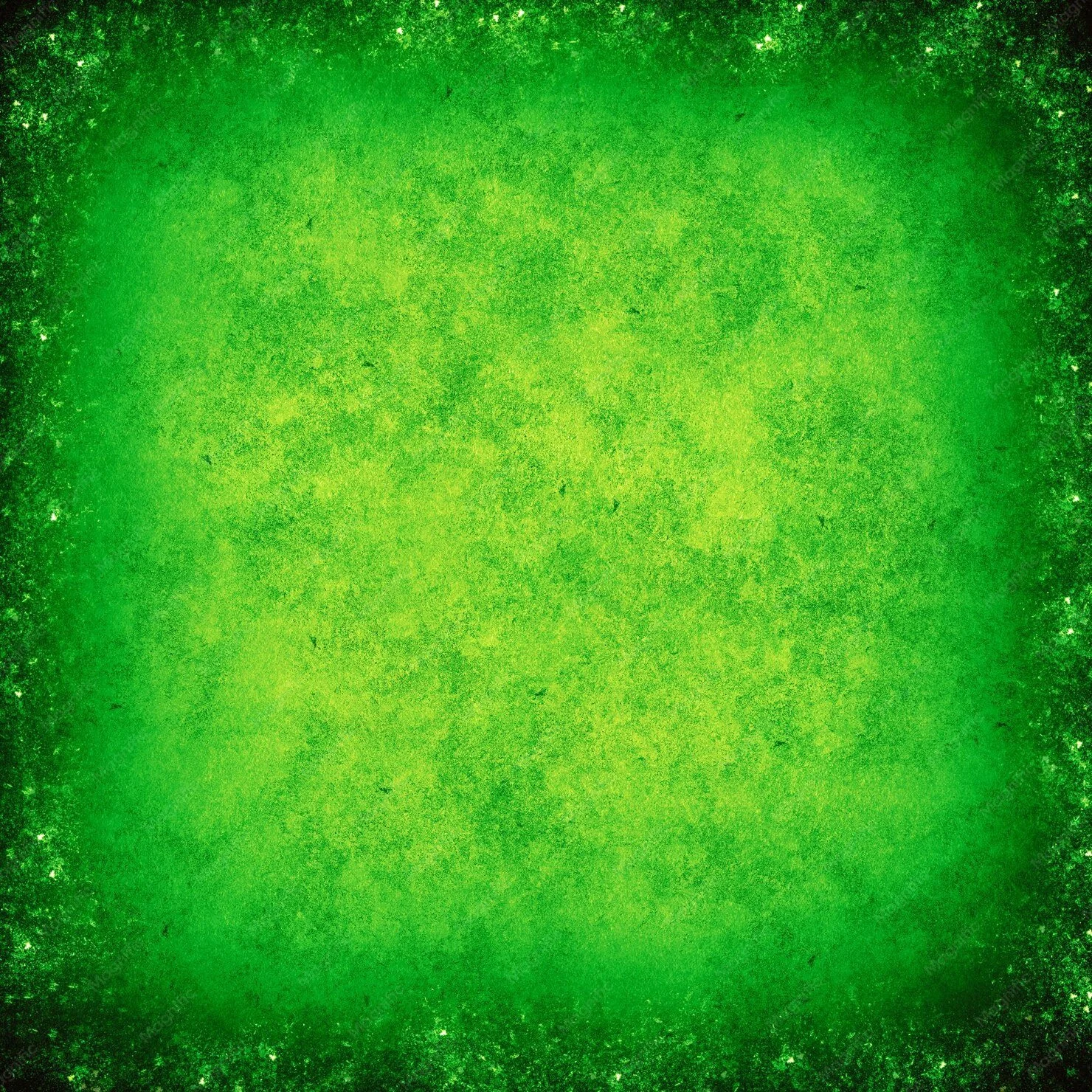 Green glitter background with a gradient from bright green in the center to darker green on the edges.