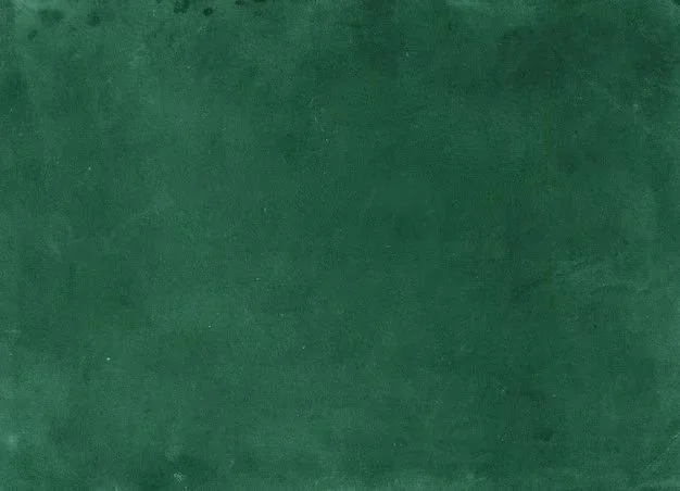 Green textured surface, possibly a chalkboard or felt fabric.