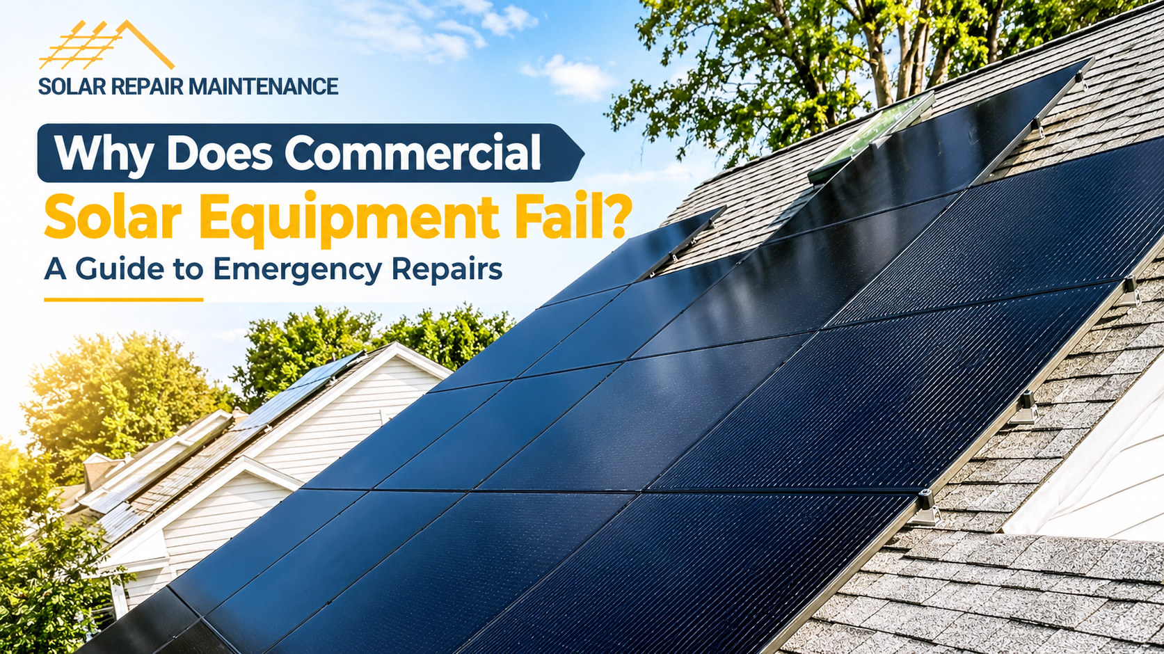 Why Does Commercial Solar Equipment Fail? A Guide to Emergency Repairs