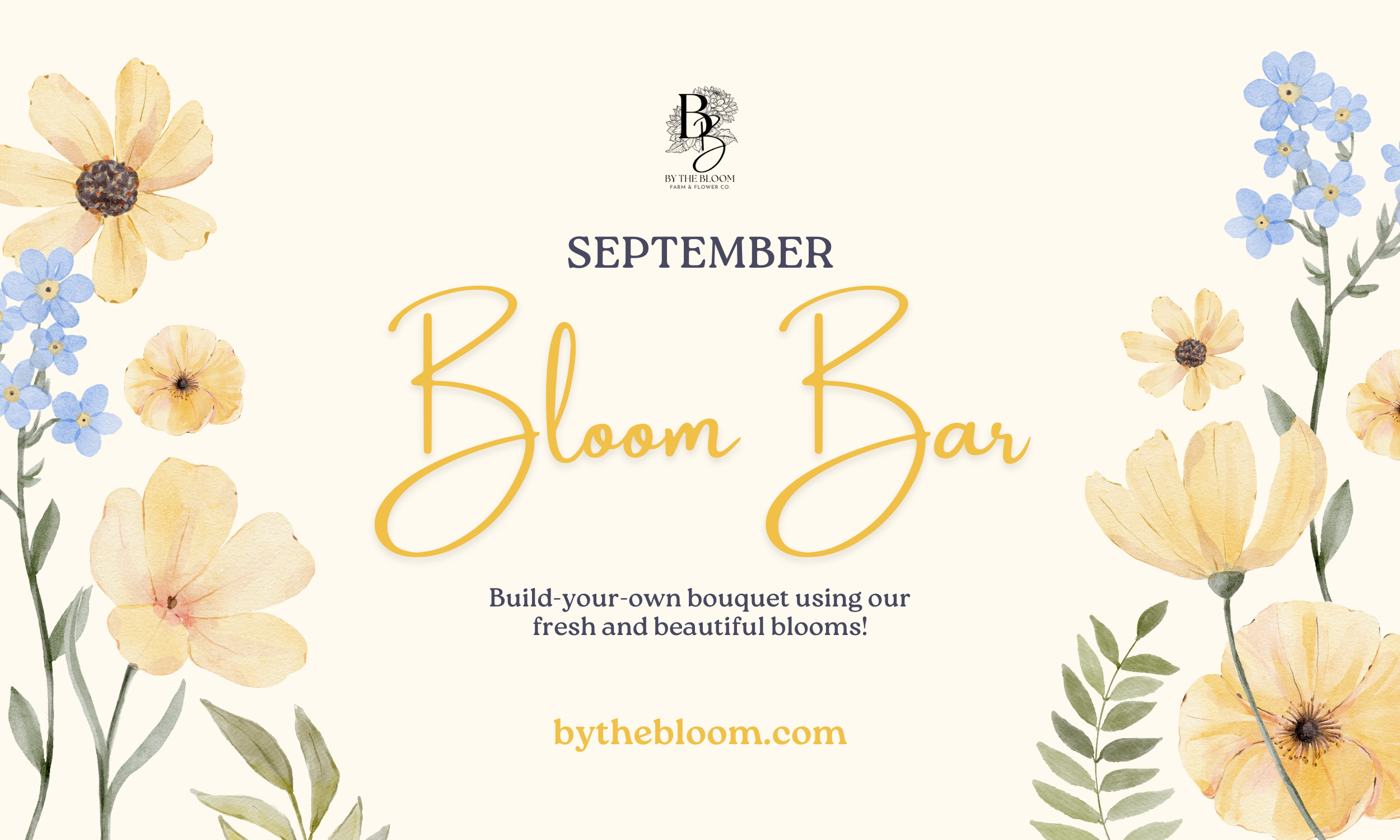 September Bloom Bar