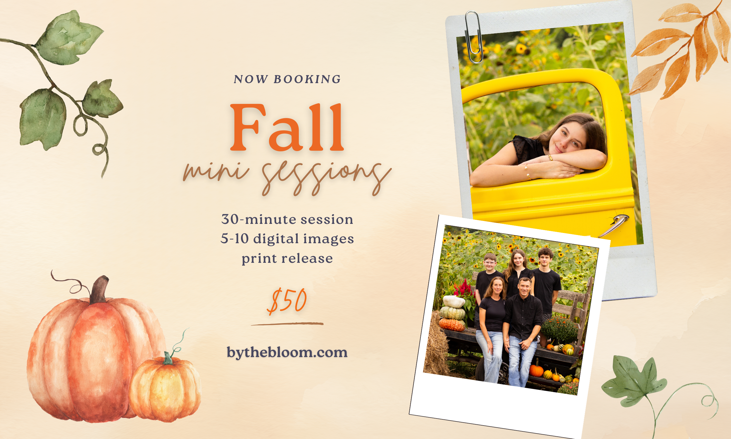 Fall Mini Sessions