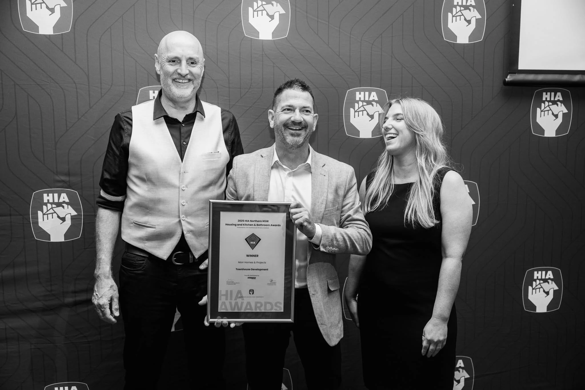 A few finalist placings and a win is a success in our books!

Thanks again to @hia_nsw for putting on a great awards night, and it was so great to see all the incredible work from other finalists and winners on the night.