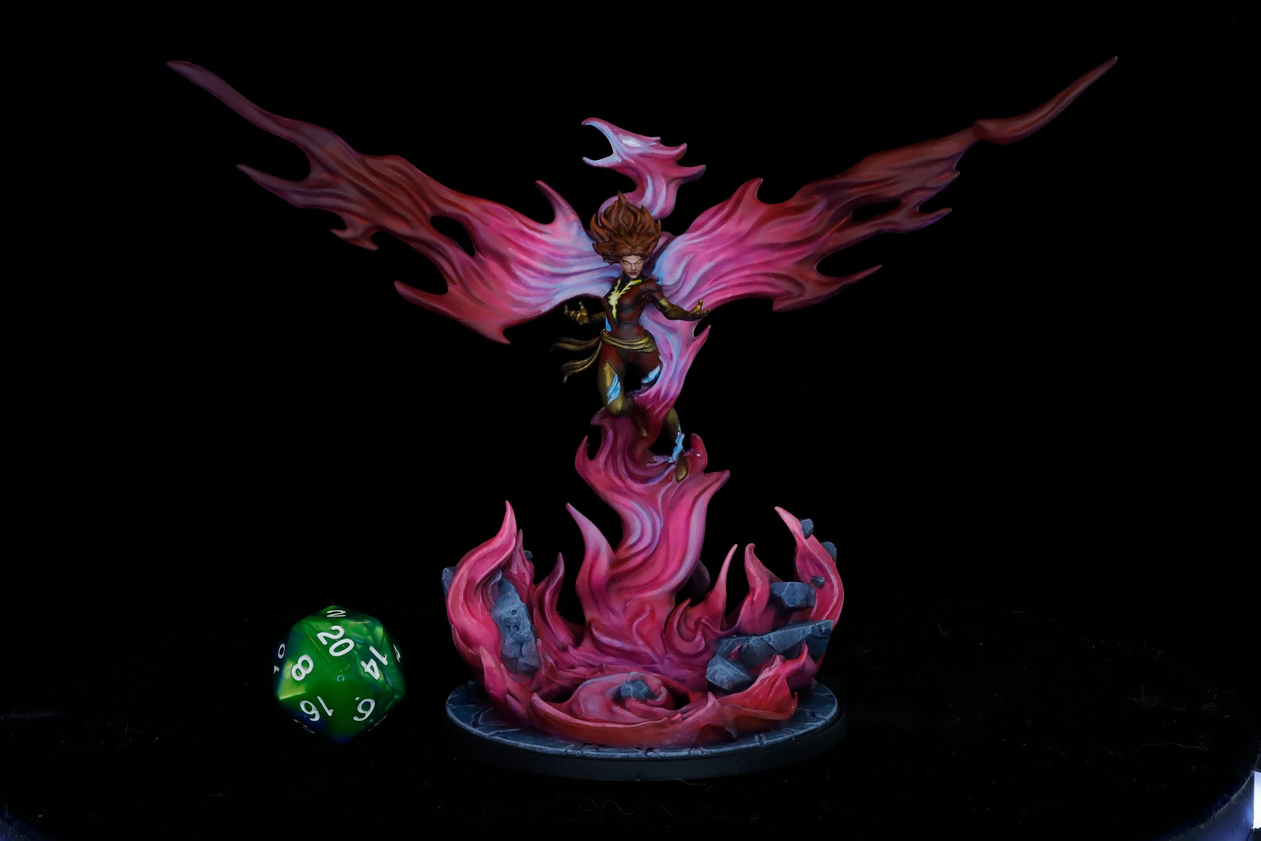 Commission for custom Dark Phoenix figure