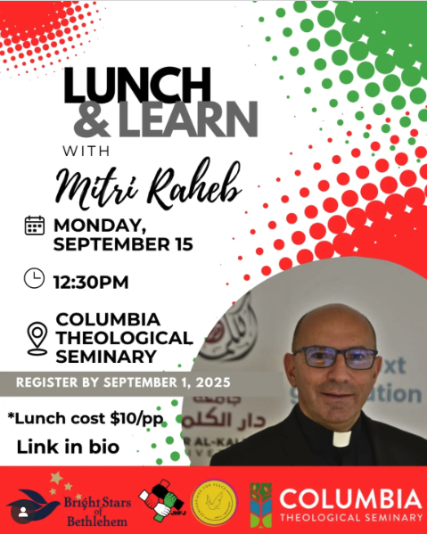 Lunch & Learn with Rev. Dr. Mitri Raheb