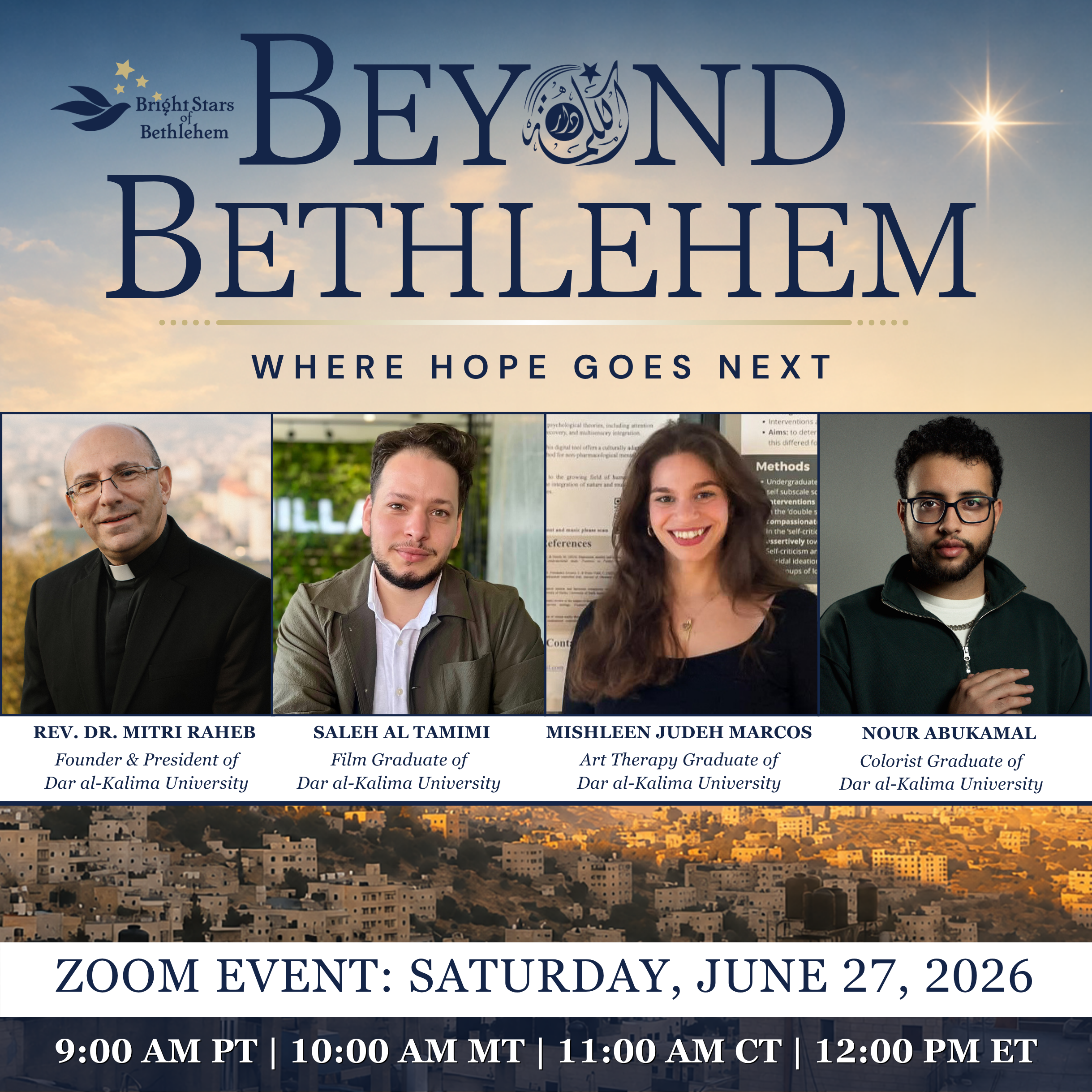 Live Event - Beyond Bethlehem: Where Hope Goes Next