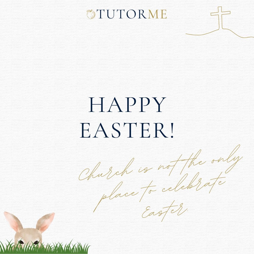Long before stained glass and pews, Easter was celebrated at sunrise, near tombs&mdash;because that&rsquo;s where the miracle was found. 

At TutorMe, we believe growth often starts in quiet, uncertain places. Whether your student is stuck, searching